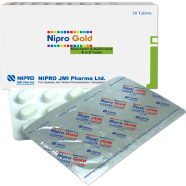 Nipro Gold Tablet 15's Strip image