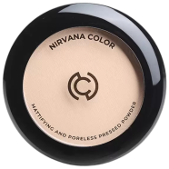 Nirvana Color Pressed Powder Mattifying Compact Powder Light Natural image