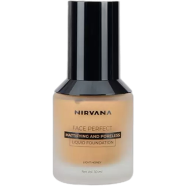 Nirvana Liquid Foundation Perfect Coverage - Light Honey image