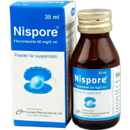 Nispore 50 mg/5 ml Powder for Suspension 35 ml bottle image