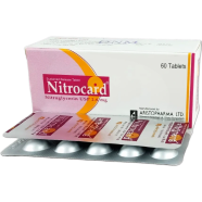 Nitrocard SR 2.6 mg Tablet 10's Strip image
