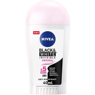 Nivea Black and White Invisible Clear Deodorant Stick 40 ml image