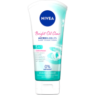 Nivea Bright Oil Clear 5 in 1 Micro Bubbles Deep Clean Foam 100ml image