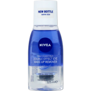 Nivea Daily Essentials Double Effect Eye Make-Up Remover 125ml image