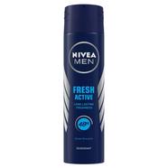 Nivea Men Body Spray Fresh Active (150 ml) - 81600D icon