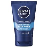 Nivea Men Deep Anti-Impurities Clean Face And Beard Wash (100 ml) image