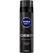 Nivea Men Deep Smooth Save Shaving Foam 200 ml image