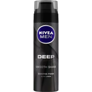 Nivea Men Deep Smooth Shaving Foam- 200ml - 88579