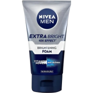 Nivea Men Extra Bright Brightening Foam 100 gm - 88836D image