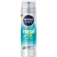 Nivea Men Fresh Kick Mint and Cactus W. Shaving Gel 200 ml image