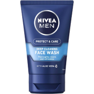 Nivea Men Protect And Care Deep Cleaning Face Wash (100 ml) image