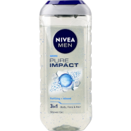 Nivea Men Pure Impact Shower Gel (250 ml) image