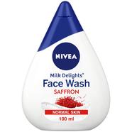 Nivea Milk Delights Face Wash Saffron (100 ml) - 87449 icon