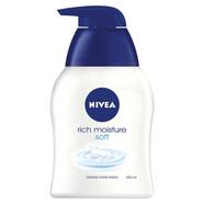 Nivea Rich Moisture Soft Hand Wash Pump 250 ml image