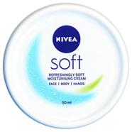 Nivea Soft Jar Moisturising Cream (50 ml) - 89054 icon