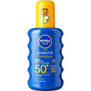 Nivea Sun Protect And Moisture Sun Spray Spf50 Plus 200ml image