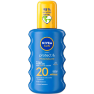 Nivea Sun Protect Moisture Pump Spray SPF20 200ml image