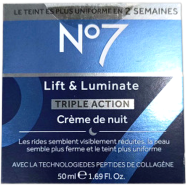 No7 LIft and Luminate Triple action creme de Unit 50 ml image