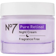 No7 Pure Retinol Night Repair Cream 50ml image