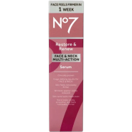 No7 Restore and Renew Face and Neck Multi Action Serum 50 ml image