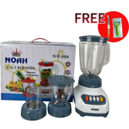 Noah 3 in 1 Blender 1.5 Ltr Jar With Gift FREE - (N/B-888) image