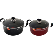 Noah nonstick Casserole With Glass Lid - 26.5cm IB