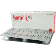 Nomi 2.5 mg Tablet 6's Strip image