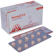 Nomopil 0.5 mg Tablet 10's Strip image