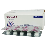 Nomopil 1 mg Tablet 10's Strip image