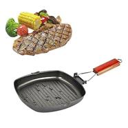 Non Stick Square Grill Pan - Black icon