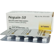 Nopain 50 mg - 10's Strip Tablet image