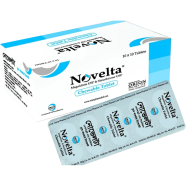 Novelta 480 mg, 20 mg Chewable Tablet 10's Strip image