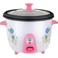 Novena Double Pot Cute Shape Rice Cooker - 1 Liter image