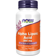 Now Alpha Lipoic Acid 250mg Veg 120 Capsules image