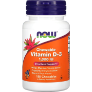 Now Chewable Vitamin D3 1000 Iu 180 Chewables - 733739003577 image
