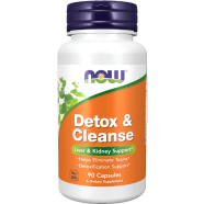 Now Detox and Cleanse 90 Capsules - 733739024565 image