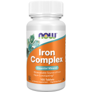 Now Foods Iron Complex 100 Tablets image