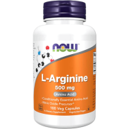 Now Foods L-Arginine 500mg – 100 Veg Capsules image