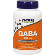 Now Gaba 750 mg 100 Veg Capsules -351463414 image