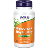 Now Ginseng and Royal Jelly 90 Veg Capsules - 733739040077 image