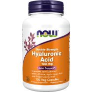 Now Hyaluronic Acid Double Strength 100mg 120 Veg Capsules - 733739031518 image