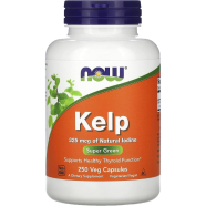 Now Kelp 325 mcg of Natural Iodine 250 Veg Capsules -455258510 image