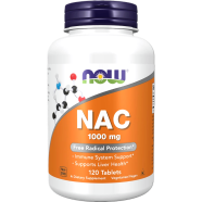 Now Nac 1000mg 120 Tablets - 733739001856 image
