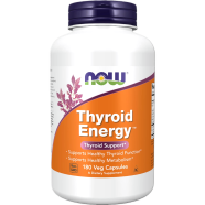Now Thyroid Energy 180 Veg Capsules - 733739033697 image