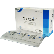 Nugesic 100 Mg, 200 Mg, 200 Mcg Tablet 10's Strip image