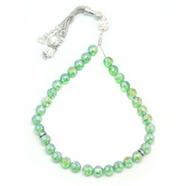 National Impex Nur Stone Tasbih (তসবিহ) - 33 Dana (Green Color) image