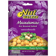 Nut Walker Dry Roasted Salted Macadamias Pouch Pack 20 gm image