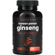 Nutra Champs Korean Panax Ginseng – 120 Ct image