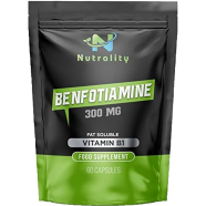 Nutrality Benfotiamine Supplement 300 mg 60 Capsules image