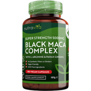 Nutravita Super Strength Black Maca Complex 5000mg 180 capsules image